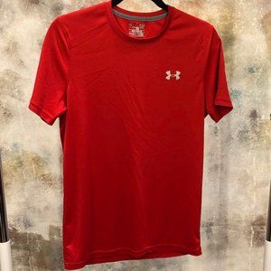 Red Under Armour Heat Gear T-Shirt